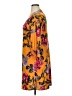 Aime Print Orange Casual Dress Size XL - photo 5