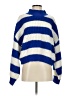 Adora 100% Acrylic Stripes Blue Pullover Sweater Size S - photo 1