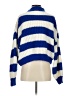 Adora 100% Acrylic Stripes Blue Pullover Sweater Size S - photo 2