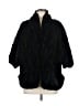 Jolt 100% Polyester Black Faux Fur Jacket Size M - photo 1