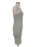 Olive Tree Solid Gray Cocktail Dress Size S - photo 4