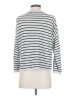 Massimo Dutti Stripes Silver Pullover Sweater Size XS - photo 2