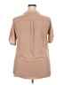 Perceptions Woman Tan Short Sleeve Blouse Size 2X - photo 2