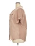 Perceptions Woman Tan Short Sleeve Blouse Size 2X - photo 5