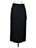 Cedric Charlier Solid Black Formal Skirt Size 4 - photo 1