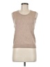 Sharagano Tan Sweater Vest Size M - photo 1