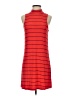 Splendid Stripes Red Casual Dress Size XS - photo 1