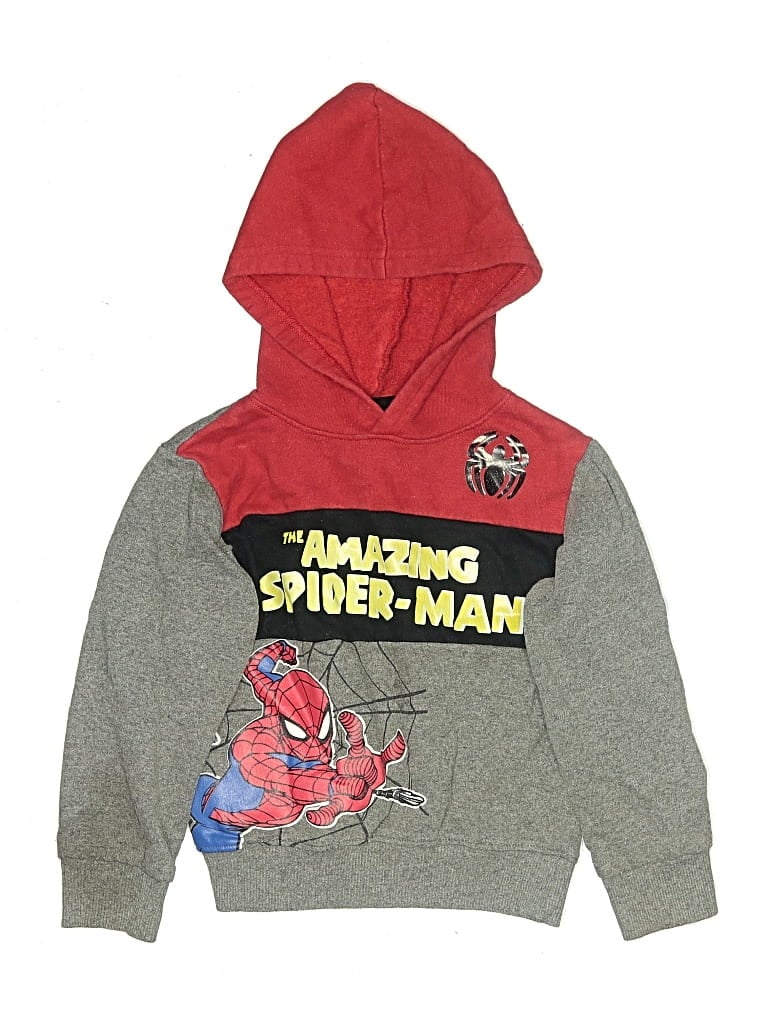 Pre-owned Marvel Kids' Sweatshirt In Gray