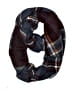 Unbranded Plaid Burgundy Scarf One size - photo 1
