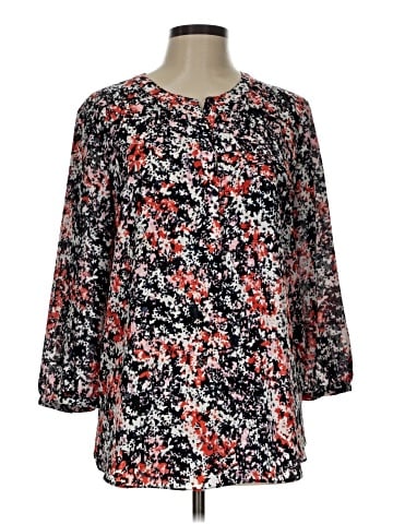 Not Your Daughter's Jeans 3/4 Sleeve Blouse (view 1)