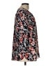 Not Your Daughter's Jeans 100% Polyester Black 3/4 Sleeve Blouse Size L - photo 4