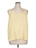 Primark 100% Polyester Yellow Sleeveless Top Size 16 - photo 1