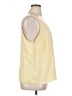 Primark 100% Polyester Yellow Sleeveless Top Size 16 - photo 4