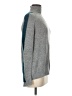 Willow & Clay Color Block Gray Turtleneck Sweater Size M - photo 4