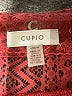 Cupio Burgundy Long Sleeve Blouse Size L - photo 7