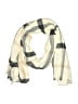Unbranded Checkered-gingham Ivory Scarf One size - photo 1