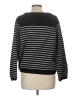 Cha Cha Vente Stripes Black Pullover Sweater Size M (estimated) - photo 2