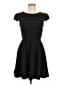 Elle Solid Black Cocktail Dress Size 6 - photo 1