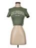 Shein Green Short Sleeve Turtleneck Size 2 - photo 1