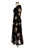 Unbranded 100% Polyester Floral Black Cocktail Dress Size XS (estimated) - photo 5