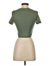 Shein Green Short Sleeve Turtleneck Size 2 - photo 2