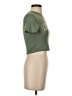 Shein Green Short Sleeve Turtleneck Size 2 - photo 4