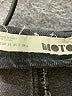 Topshop Solid Black Denim Skirt Size 2 - photo 4