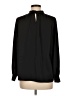 J.Crew 100% Polyester Black Long Sleeve Blouse Size M - photo 2