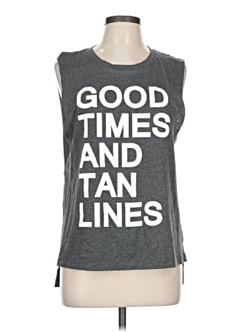 Popular Basics Sleeveless T-Shirt (view 1)