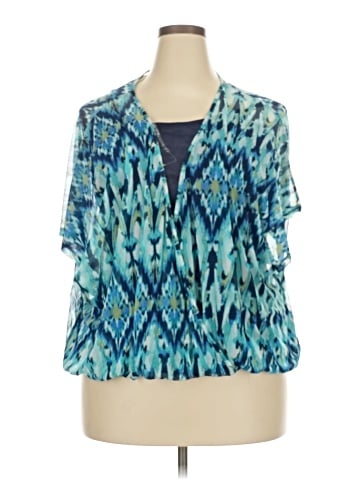French Laundry Short Sleeve Blouse (view 1)