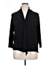 August Silk Black Cardigan Size XL - photo 1