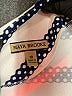 Maya Brooke Stripes Blue Casual Dress Size 18 - photo 7
