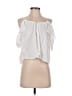 Honey Punch White Sleeveless Blouse Size S - photo 1