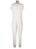 Cable & Gauge Solid Ivory White Jumpsuit Size L - photo 2