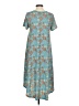Lularoe Paisley Teal Casual Dress Size S - photo 2