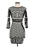 Venus Graphic Black Gray Casual Dress Size M (estimated) - photo 2