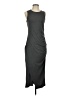 AVLN Studio Solid Gray Casual Dress Size S - photo 1