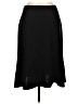 St. John Solid Black Casual Skirt Size 12 - photo 2