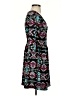 Bebop Print Teal Casual Dress Size S - photo 4