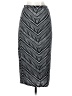 Matty M Chevron-herringbone Gray Casual Skirt Size S - photo 2