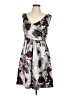 Maurices Print Gray Cocktail Dress Size 11 - 12 - photo 1
