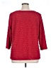 Coldwater Creek Red 3/4 Sleeve Blouse Size 1X - photo 2