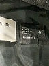 Charles Nolan 100% Ramie Solid Black Blazer Size 4 - photo 6