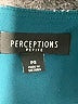 Perceptions Paisley Teal Casual Dress Size S (petite) - photo 7