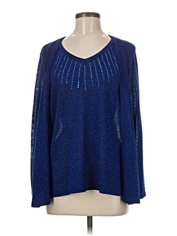 NY Collection Pullover Sweater (view 1)