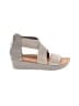 Gentle Souls Gray Sandals Size 7 - photo 1