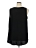 Terra & Sky Black Sleeveless T-Shirt Size 1X - photo 2