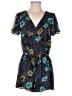 Mimi Chica 100% Polyester Print Blue Romper Size S - photo 1