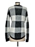 Design Lab Lord & Taylor Checkered-gingham Gray Pullover Sweater Size S - photo 2