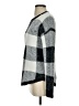 Design Lab Lord & Taylor Checkered-gingham Gray Pullover Sweater Size S - photo 5